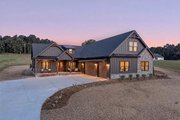 Traditional Style House Plan - 4 Beds 3.5 Baths 3439 Sq/Ft Plan #123-123 Exterior 