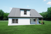 Craftsman Style House Plan - 3 Beds 2.5 Baths 1933 Sq/Ft Plan #1116-17 Exterior 