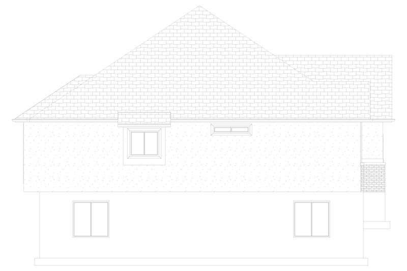 Home Plan - Exterior - Other Elevation 1 for Traditional House Plan #1060-151 - 2 bed, 2.5 bath