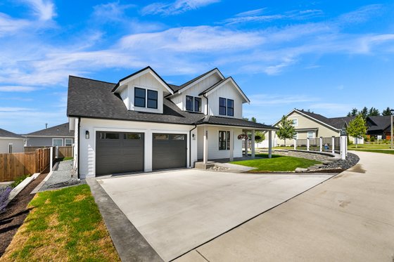 Exterior - Front Elevation 3 for Farmhouse House Plan #1070-126 - 3 bed, 2.5 bath