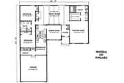 House Plan - 3 Beds 2 Baths 1838 Sq/Ft Plan #10-139 
