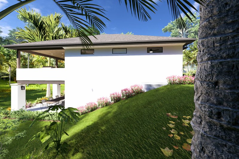 House Plan Design - Exterior - Other Elevation 3 for Contemporary House Plan #1069-42 - 3 bed, 2.5 bath