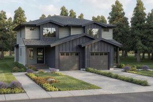House Design - Exterior - Front Elevation for Farmhouse House Plan #1100-182 - 6 bed, 5 bath