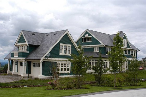 Exterior - Other Elevation 3 for Colonial House Plan #48-151 - 6 bed, 5 bath