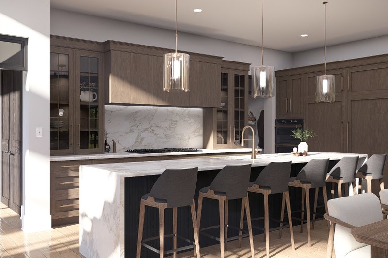 House Design - Interior - Kitchen for Barndominium House Plan #455-697 - 5 bed, 4.5 bath