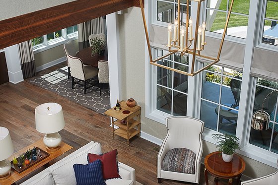 Interior - Family Room 3 for Farmhouse House Plan #928-14 - 3 bed, 3.5 bath