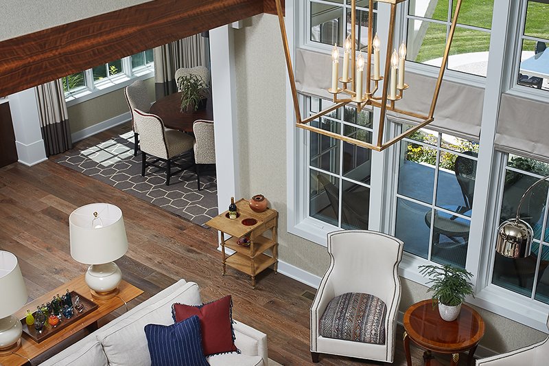 Architectural House Design - Interior - Family Room 3 for Farmhouse House Plan #928-14 - 3 bed, 3.5 bath