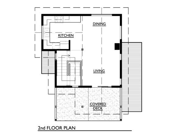 Cottage Floor Plan - Upper Floor Plan #890-3