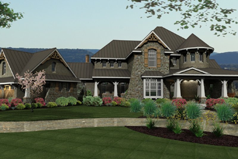 Home Plan - Craftsman Photo Plan #120-173