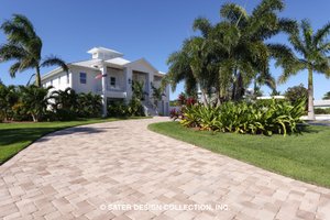 Exterior - Front Elevation 3 for Beach House Plan #930-530 - 4 bed, 3 bath