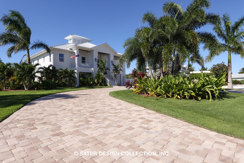 Architectural House Design - Exterior - Front Elevation 3 for Beach House Plan #930-530 - 4 bed, 3 bath