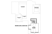 European Style House Plan - 2 Beds 2 Baths 1562 Sq/Ft Plan #81-783 