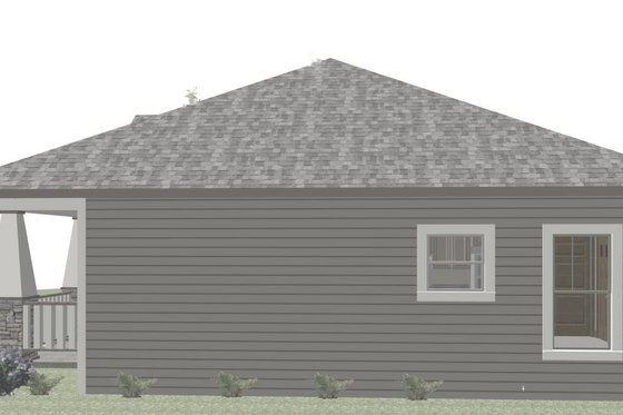 Exterior - Other Elevation 1 for Craftsman House Plan #44-180 - 4 bed, 2 bath