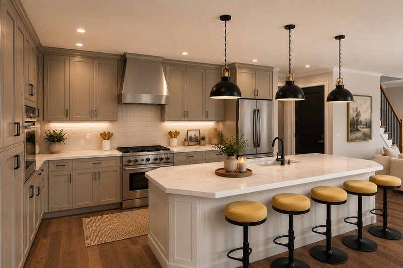 House Design - Interior - Kitchen for Farmhouse House Plan #1064-516 - 7 bed, 4 bath