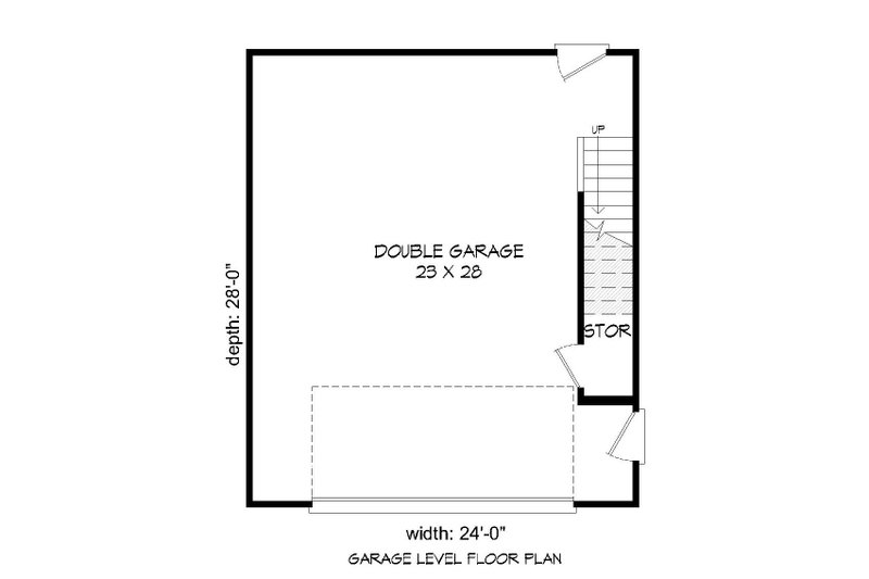 Home Plan - Floor Plan - Main Floor for Colonial House Plan #932-131, 0 bath