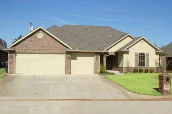 Exterior - Front Elevation for Traditional House Plan #65-133 - 4 bed, 3 bath