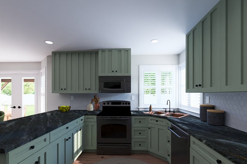 House Design - Interior - Kitchen 3 for Ranch House Plan #1060-222 - 3 bed, 2.5 bath