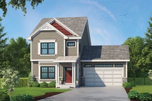 Traditional Exterior - Front Elevation Plan #20-2339