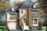 European Style House Plan - 3 Beds 1.5 Baths 1801 Sq/Ft Plan #25-4178 