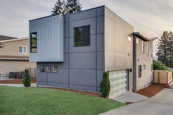 Exterior - Other Elevation for Contemporary House Plan #132-228 - 5 bed, 3 bath