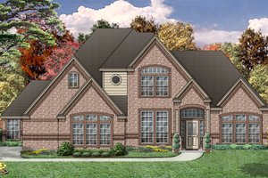 Traditional Exterior - Front Elevation Plan #84-392