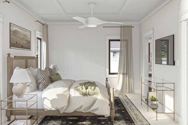 Home Plan - Interior - Master Bedroom 1 for Cottage House Plan #455-525 - 3 bed, 2 bath