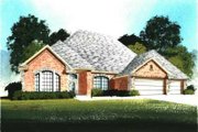 Traditional Style House Plan - 3 Beds 3 Baths 2199 Sq/Ft Plan #65-392 