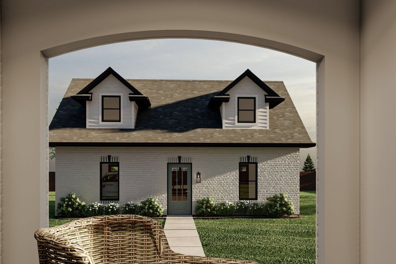 Architectural House Design - Exterior - Other Elevation 1 for Traditional House Plan #455-88, 0 bath