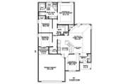 Traditional Style House Plan - 3 Beds 2 Baths 1542 Sq/Ft Plan #81-782 