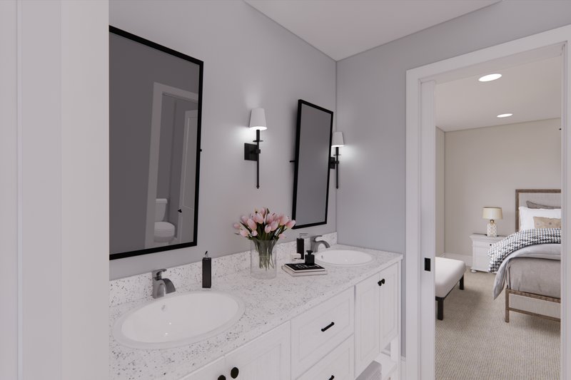 House Plan Design - Interior - Bathroom for Country House Plan #51-1567 - 3 bed, 2.5 bath