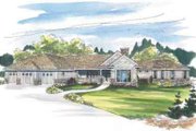 Ranch Style House Plan - 3 Beds 4 Baths 3384 Sq/Ft Plan #124-457 