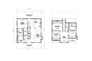Farmhouse Style House Plan - 4 Beds 3.5 Baths 2300 Sq/Ft Plan #1117-36 Floor 