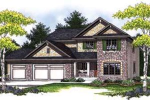 Traditional Exterior - Front Elevation Plan #70-840