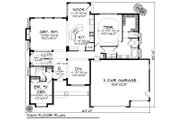Cottage Style House Plan - 5 Beds 3 Baths 2629 Sq/Ft Plan #70-880 