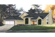 Traditional Style House Plan - 3 Beds 2 Baths 1843 Sq/Ft Plan #3-151 