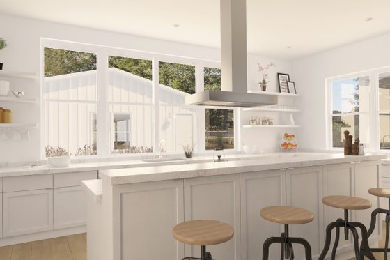 Interior - Other 1 for Ranch House Plan #888-16 - 2 bed, 2 bath