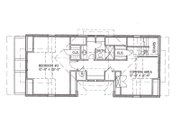 Mediterranean Style House Plan - 4 Beds 4 Baths 2831 Sq/Ft Plan #536-6 