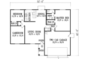 Adobe / Southwestern Style House Plan - 2 Beds 1 Baths 1314 Sq/Ft Plan #1-1173 