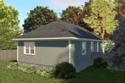 Cottage Style House Plan - 3 Beds 2 Baths 1056 Sq/Ft Plan #79-127 Exterior 