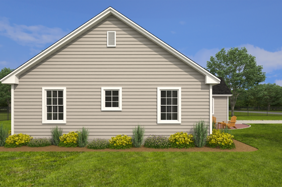 Exterior - Other Elevation 6 for Ranch House Plan #1082-7 - 3 bed, 2 bath