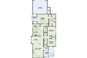 Country Style House Plan - 3 Beds 2 Baths 1934 Sq/Ft Plan #17-1013 