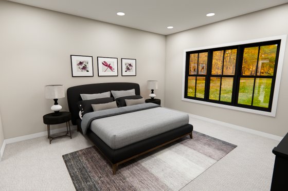 Interior - Master Bedroom for Farmhouse House Plan #51-1481 - 3 bed, 3.5 bath