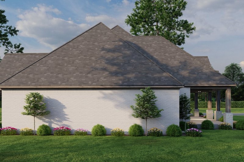 Home Plan - Exterior - Other Elevation 1 for Country House Plan #923-36 - 3 bed, 3.5 bath