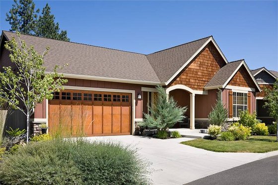 Exterior - Front Elevation 3 for Craftsman House Plan #48-414 - 3 bed, 2 bath