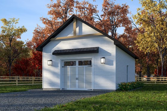Exterior - Front Elevation 3 for Farmhouse House Plan #23-2748, 0 bath