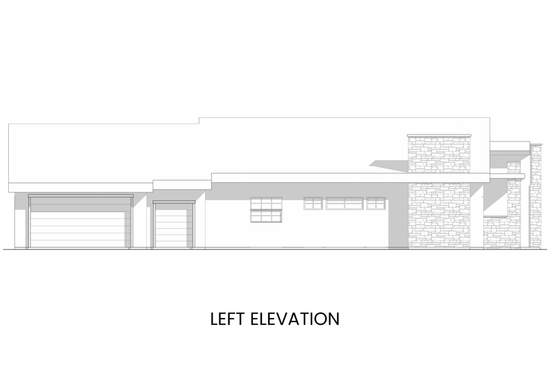 House Design - Exterior - Other Elevation for Contemporary House Plan #1108-16 - 3 bed, 2.5 bath