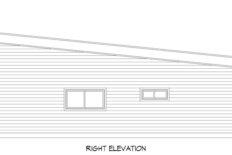 Home Plan - Exterior - Other Elevation 1 for Modern House Plan #932-832 - 2 bed, 2 bath