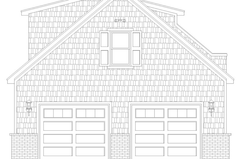 Dream House Plan - Exterior - Front Elevation 3 for Traditional House Plan #932-356 - 1 bed, 1 bath
