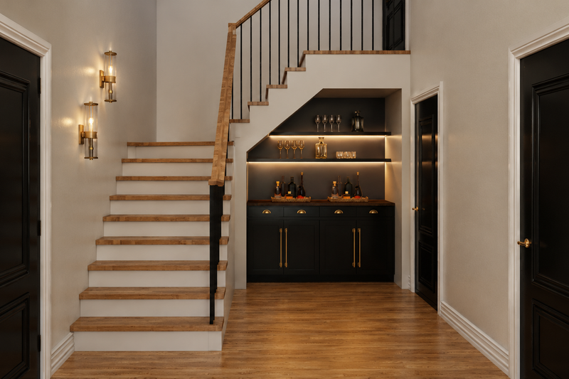 Home Plan - Interior - Other for Barndominium House Plan #1064-466 - 1 bed, 1 bath