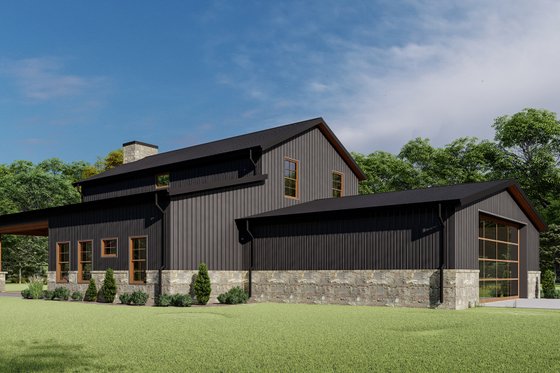 Exterior - Other Elevation for Barndominium House Plan #1092-43 - 4 bed, 2.5 bath